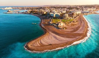 Rhodes City from Above